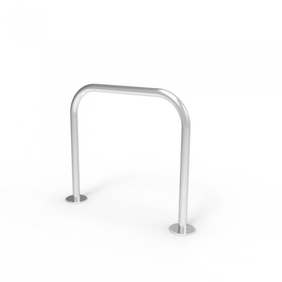 cbr1b stainless steel bike rail perspective